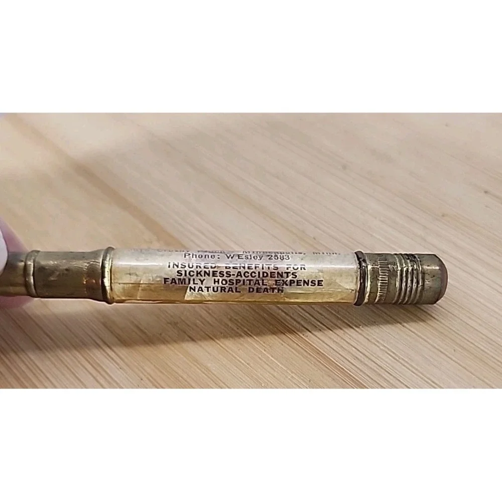 Vtg  Pacific Mutual Life Insurance‎ Co Minneapolis MN Advertising Bullet Pencil